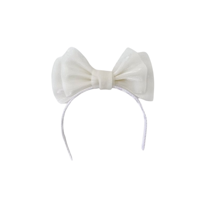Labubu Bow Headband - Elegant Accessory