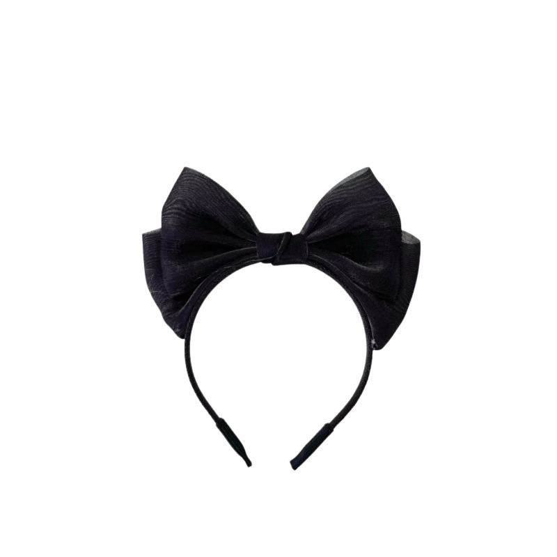Labubu Bow Headband - Elegant Accessory