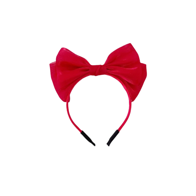 Labubu Bow Headband - Elegant Accessory