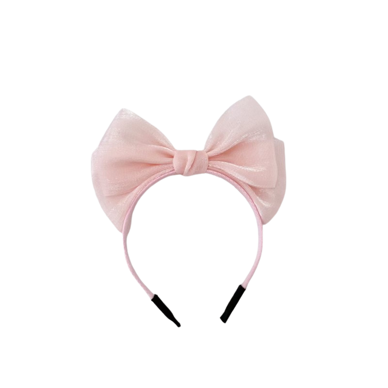 Labubu Bow Headband - Elegant Accessory