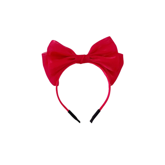 Labubu Bow Headband - Elegant Accessory