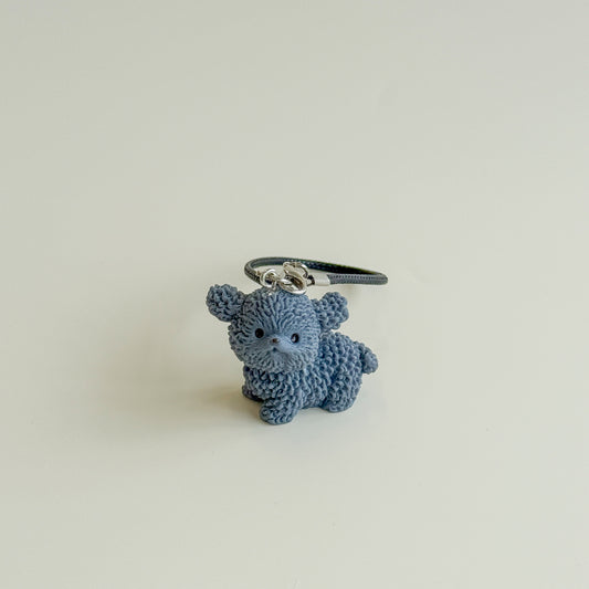 Labubu's Pet Puppy Companion - Dark Grey