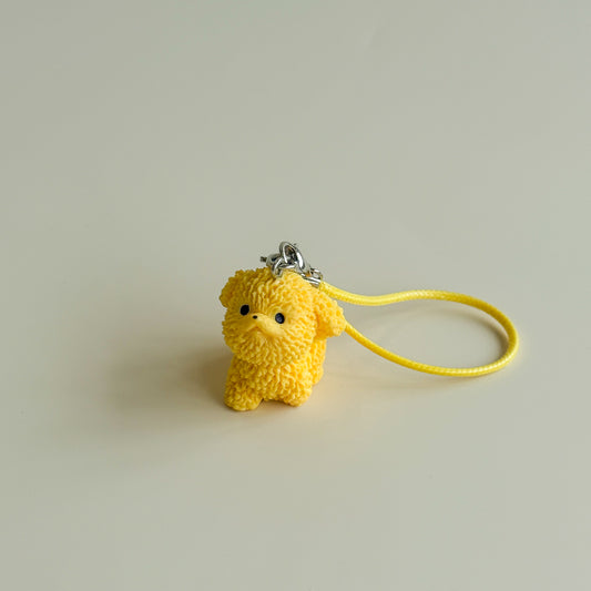 Labubu's Pet Puppy Companion - Yellow