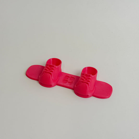 Labubu's Winter Adventure Snowboard - Red