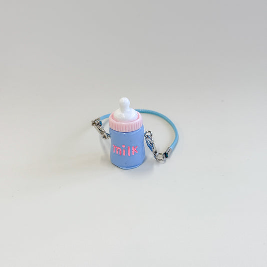 Labubu Milk Bottle Charm – Mini Bottle Accessory