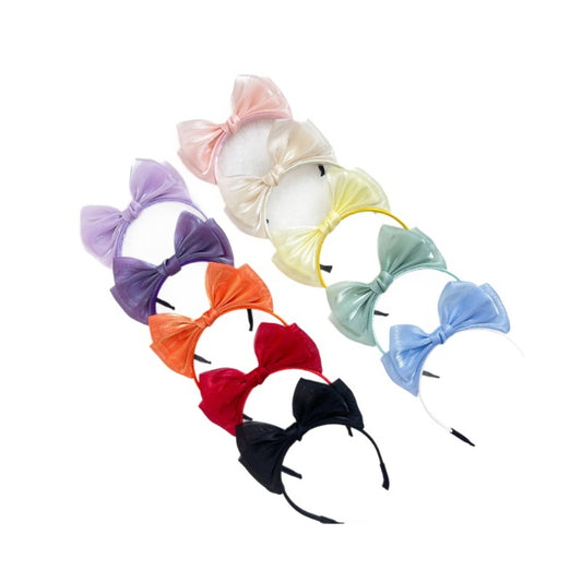 Labubu Bow Headband - Elegant Accessory