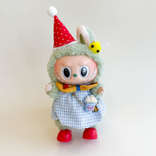 Labubu Party Green Outfit – Bee Accent